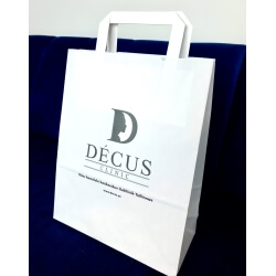 Trükk valgele paberkotile 28 × 22 × 10 cm - 2