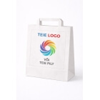 Trükk valgele paberkotile 28 × 22 × 10 cm