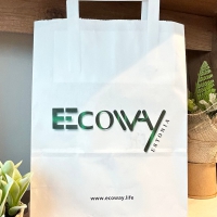 White Paper Bag 28x22x10cm, 200pcs - 2