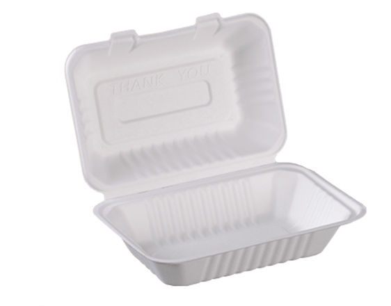 1-osaline suhkruroo toidukarp, 23 × 16 × 5 cm (pakendis 50 tk)