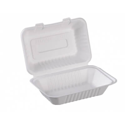 1-osaline suhkruroo toidukarp, 23 × 16 × 5 cm (pakendis 50 tk)