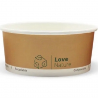 Kartongist salatikarp, 1300 ml (pakendis 50 tk) - 1