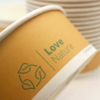 Kartongist salatikarp, 1300 ml (pakendis 50 tk) - 4