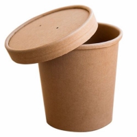Paberist supikonteiner kaanega, 940 ml (pakendis 50 tk) - 1