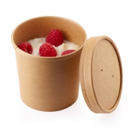 Paberist supikonteiner kaanega, 940 ml (pakendis 50 tk) - 3