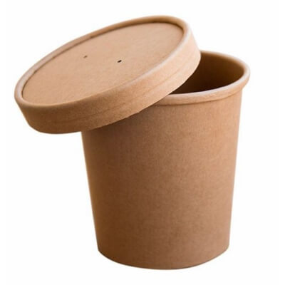 Paberist supikonteiner kaanega, 940 ml (pakendis 50 tk)