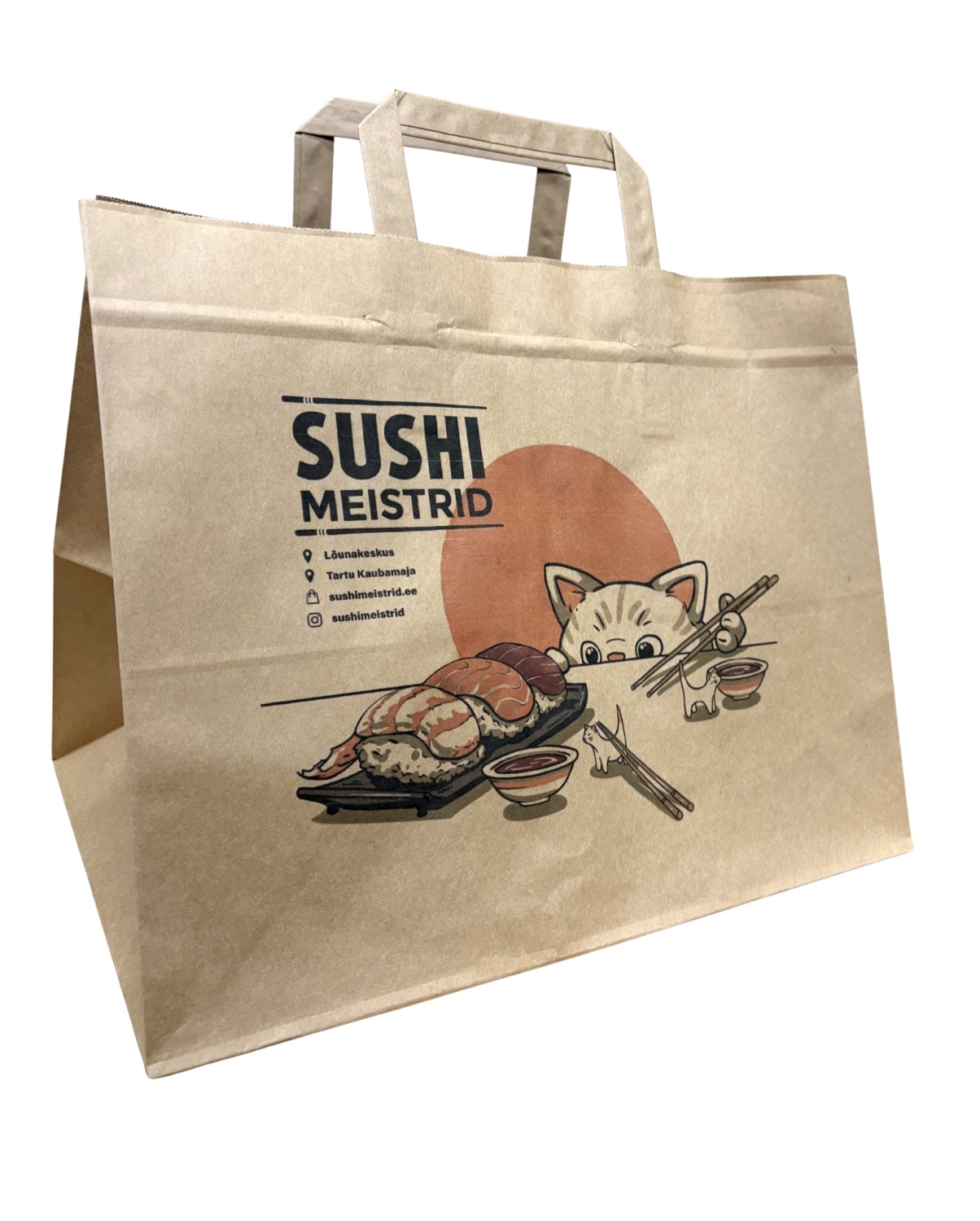 Trükk paberkotile 28 × 22 ×10 cm