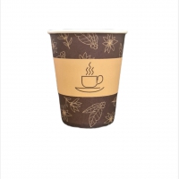 Pabertops kuumade jookide jaoks, 180 ml (pakendis 50 tk) - 1