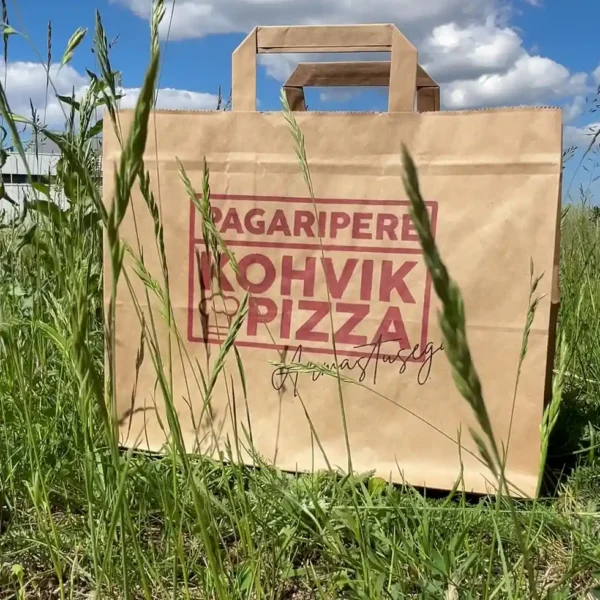 Kraft paberkott kauplustele — keskkonnasõbralik alternatiiv plastkotile