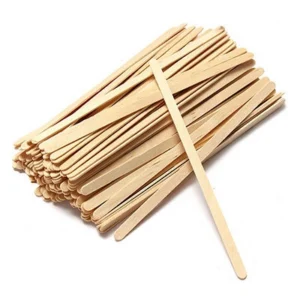 Puidust segamispulgad 180 mm — looduslikust puidust, hulgipakend 1000tk