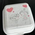 Suhkruroost burgerikarp külgvaade — clamshell konstruktsioon