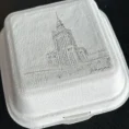 Suletud suhkruroost burgerikarp 15×15 cm — klamberkarp kiirtoidule