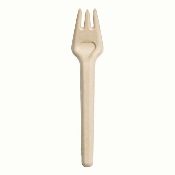 Ühekordne suhkruroost kahvel 16 cm — biolagunev alternatiiv plastile