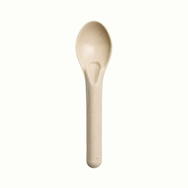 Ühekordne suhkruroost lusikas 14 cm — biolagunev alternatiiv plastile