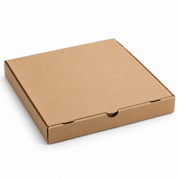 Kraft kartongist pitsakarp 40 × 40 × 4 cm - illustratiivne pilt